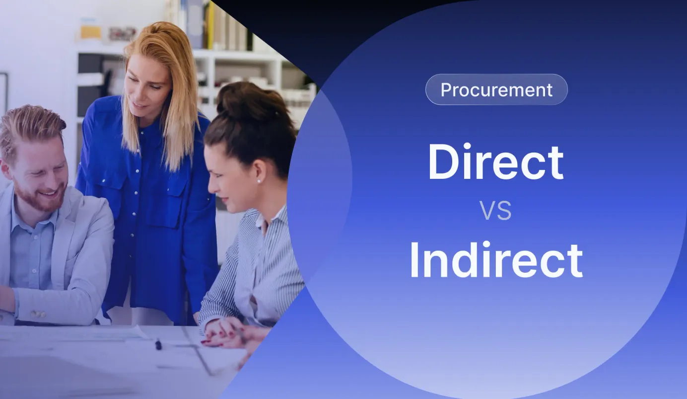 direct vs indirect procurement